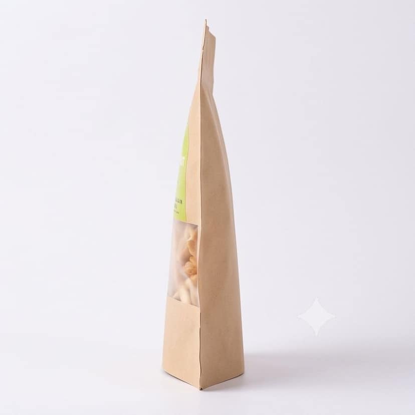 Plain Jackfruit Chips - 100 gm - One stand-up pouch containing 100g of chips view 4