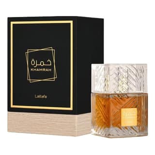 Lattafa Khamrah Eau De Parfum for Unisex 100ml – Warm, Spicy, and Woody Fragrance