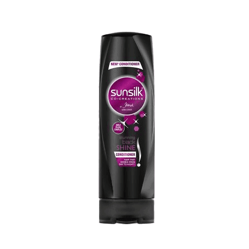 Sunsilk Hair Conditioner Dazzling Black Nourishing 180ml