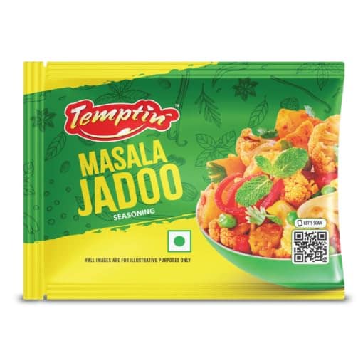 Temptin Masala Jadoo Seasoning | 7g x 40 Pack | Sachet pack | 280gm | Spice Blend for Enhancing Dish Flavor