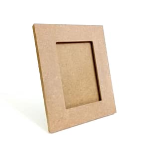 DEVESHA DIY Wooden MDF Photo frame - 9 × 7 Inch - (Image Size - 6 × 4 Inch) | Do It Yourself Handmade Home Decor