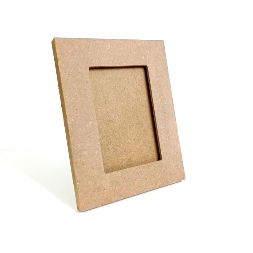 DEVESHA DIY Wooden MDF Photo frame - 9 × 7 Inch - (Image Size - 6 × 4 Inch) | Do It Yourself Handmade Home Decor