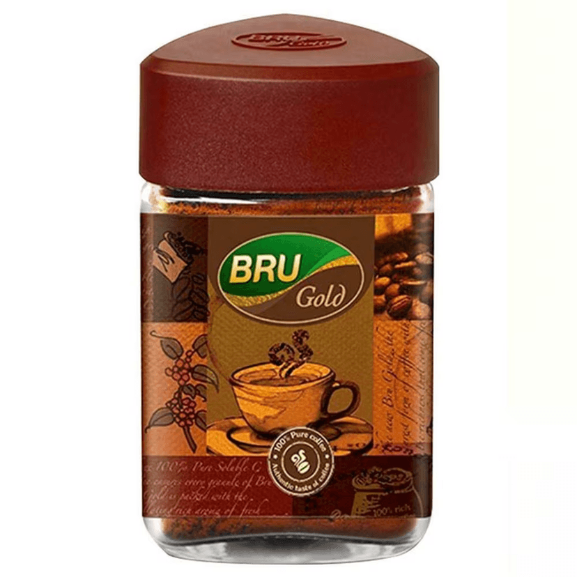 Bru Gold Instant Coffee Powder Jar 100 Gms