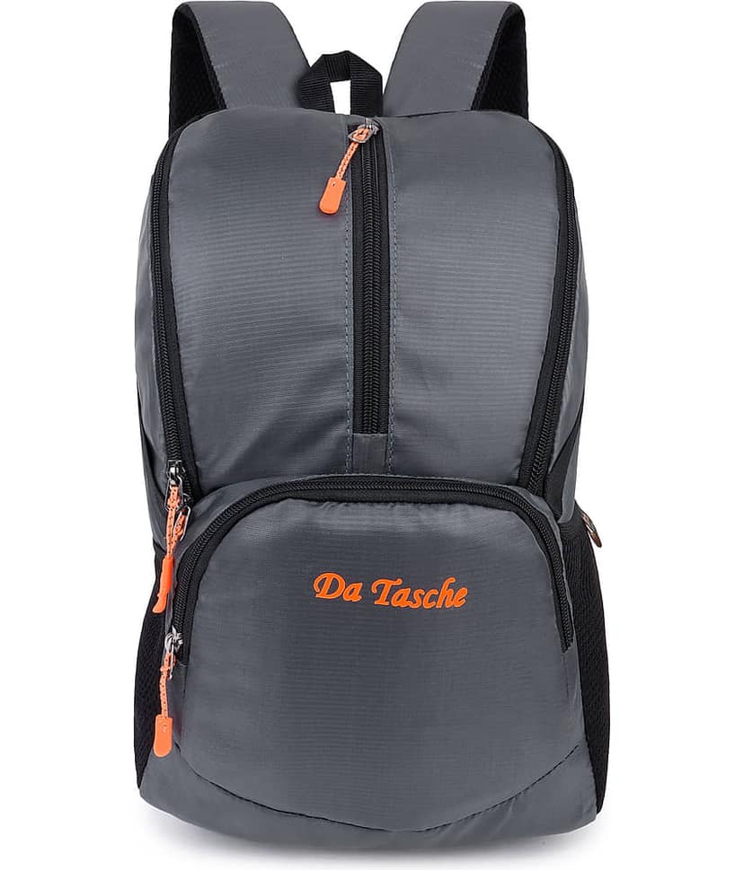 Da Tasche 25 Ltrs Black Polyester College Bag