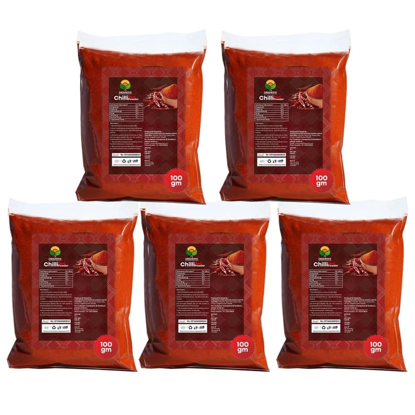 Red Chilli Powder (Pack of 5) view 3