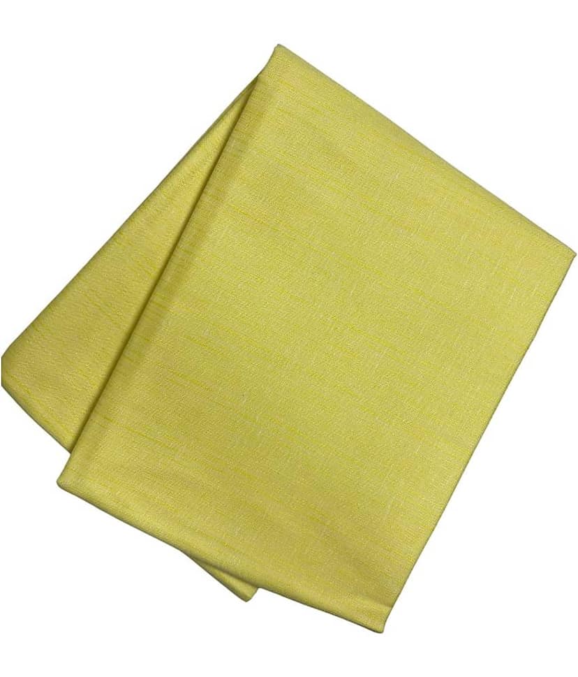 Maharaja Yellow Cotton Blend Men's Unstitched Kurta ( Pack of 1 ) view 2