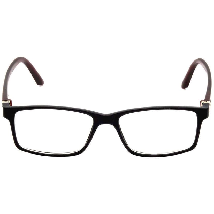 Hrinkar Blue Light Blocking Zero Power Computer Glasses for Eye Protection with Blue Cut Lenses for Men & Women | Brown and Black | HBCT-FRM-BK-BWN-17 view 3