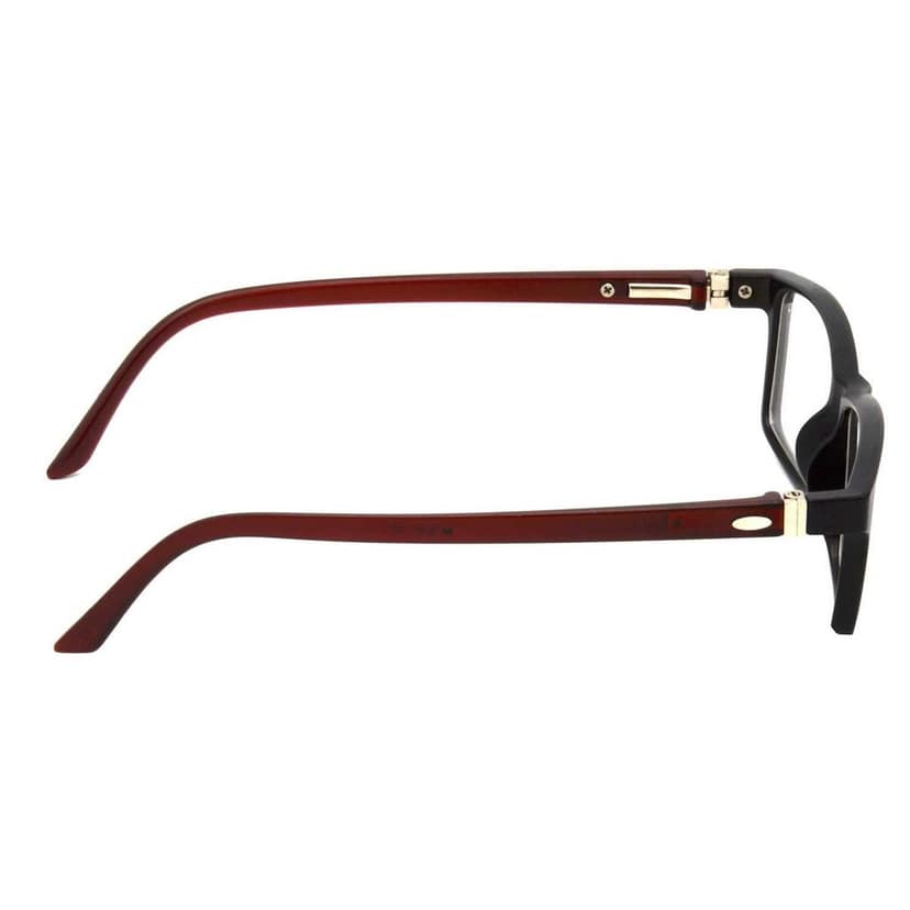 Hrinkar Blue Light Blocking Zero Power Computer Glasses for Eye Protection with Blue Cut Lenses for Men & Women | Brown and Black | HBCT-FRM-BK-BWN-17 view 4