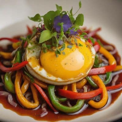 Egg Pepper Fry