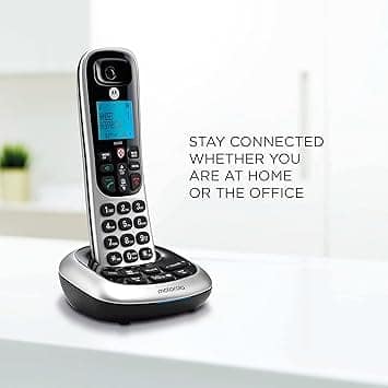 Motorola CD4011 DECT 6.0 Digital Cordless Phone with Answering Machine view 4