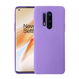 LIRAMARK Liquid Silicone Soft Back Cover Case for OnePlus 8 Pro / 1+8 Pro