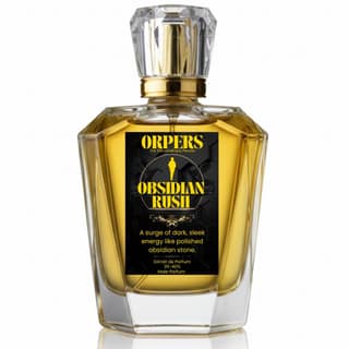 ORPERS Obsidian Rush Eau de Parfum for Men | Citrus Bergamot Amber Musk | Premium Extrait de Parfum | Long Lasting Men's Fragrance