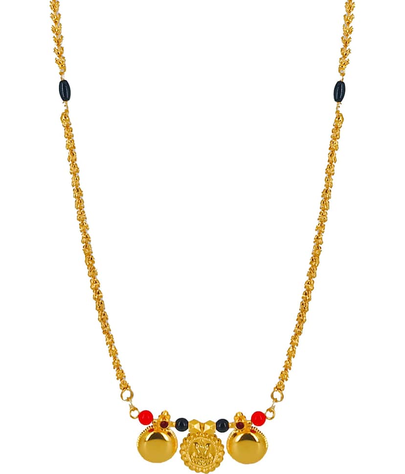 JIPPA Golden Mangalsutra ( Pack of 1 ) view 2