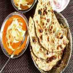 Mushroom masala + 4 tawa roti