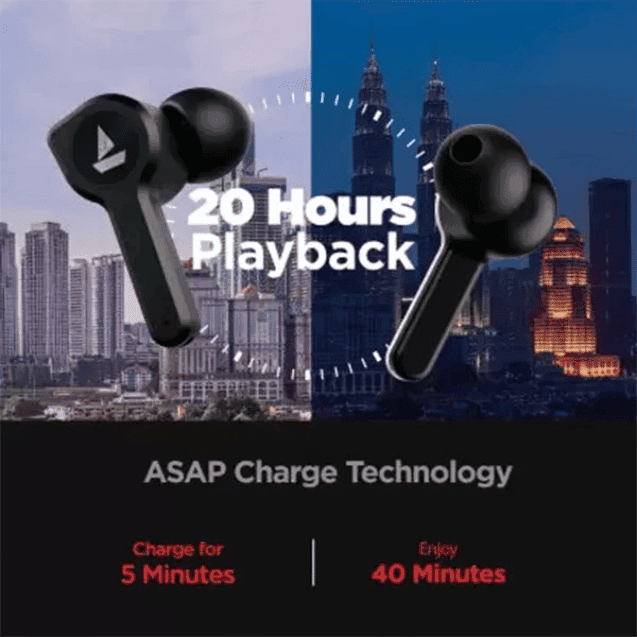 boAt Airdopes 402 Earbuds view 4