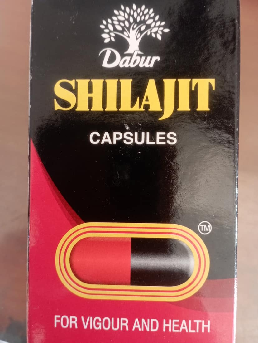 Dabur shilajit capsules for vigour and health 100n