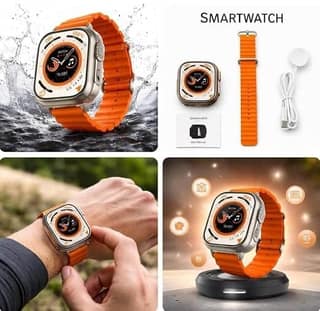 T800 Smart Watch with Bluetooth Calling, HD Touch Display, Fitness Tracking & Smart Notifications for Men & Women