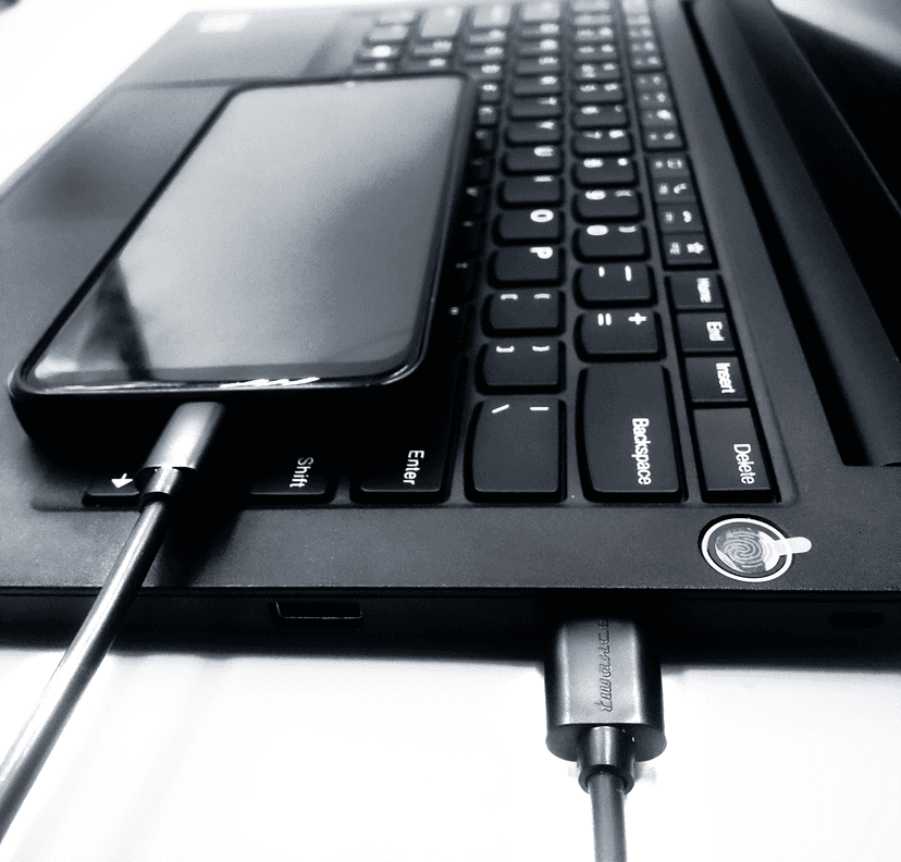 Twance T22B PVC - Type C to USB Charging & data transfer Cable, 1.5 M, Black view 2