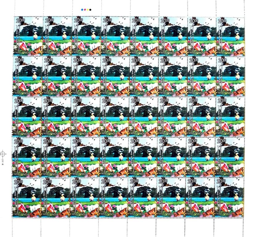 Shobhaphila's Full sheet Stamps 2010 (c) (2 NO.S)