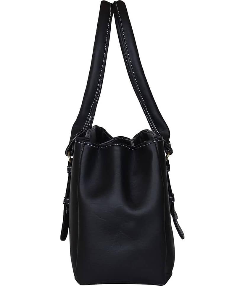 Fostelo - Black Fabric Shoulder Bag view 2