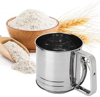 Wholesale Item - STEEL BAKING FLOUR SIFTER - MOQ 21 Pieces view 3