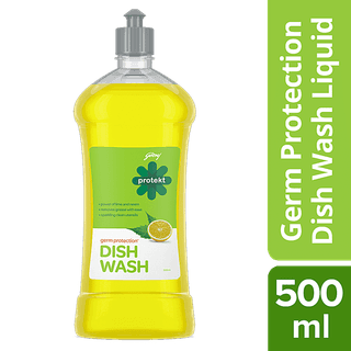 Godrej Protect Dish Wash Liquid Lime, 500 ml