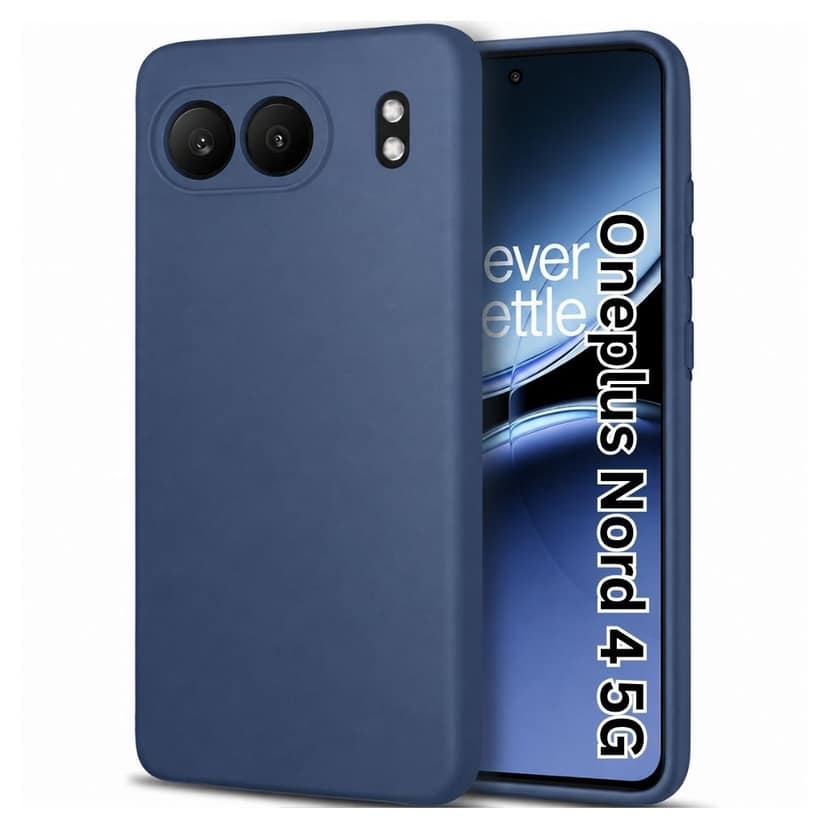 V3Deals Compatible OnePlus Nord 4 5G Matte Silicone Back Cover Matte silicone back cover with raised camera & screen edges for enhanced protection against drops, scratches and dust.