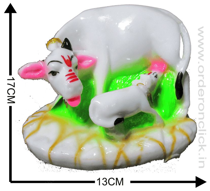 White Cow Fingure White view 2