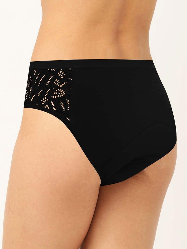 Women Hipster Lenzing Modal Lace Period Underwear view 2