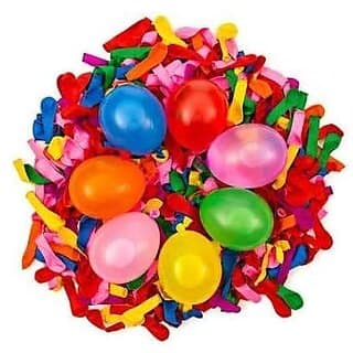 Water Balloon For Holi 500 Pcs Soft Easy To Fill Shooter Balloon Non Toxic Kids Balloon