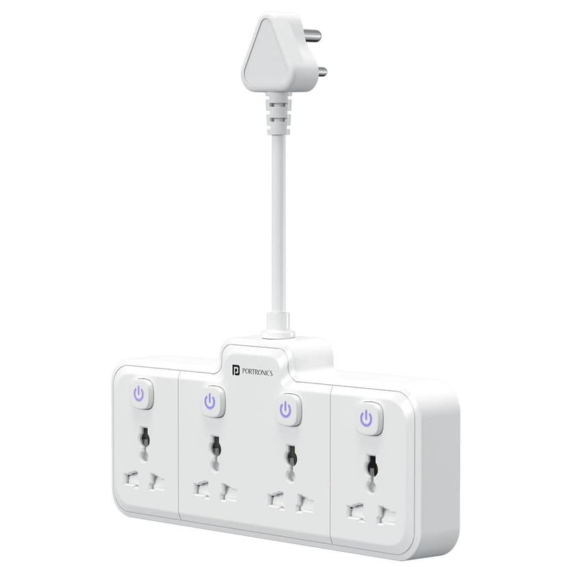 Portronics 2500W Power Plate Pro 4-in-1 Power Extender