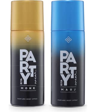 Riya Party Wear Combo Perfume Body Spray Deodorant Spray for Men 300 ml ( Pack of 2 )