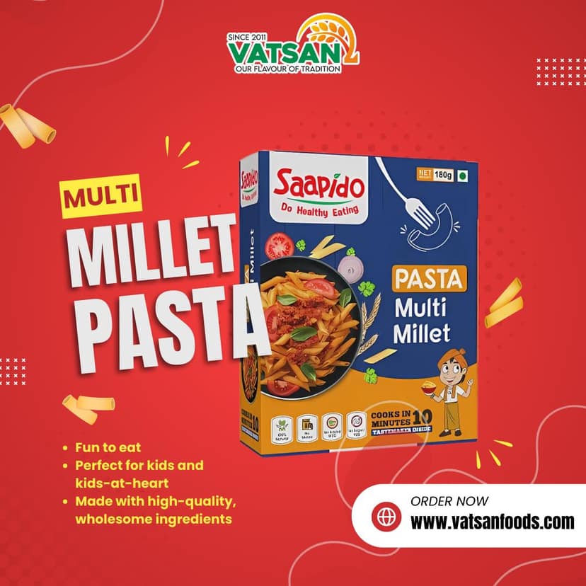 Multi Millet Pasta-180 g view 4