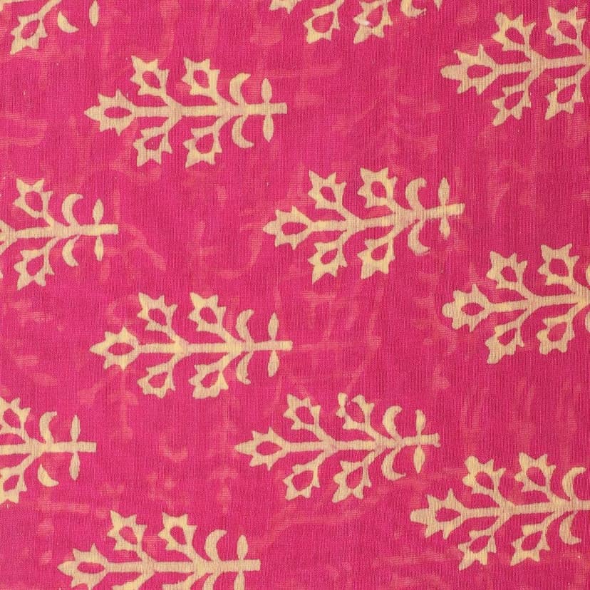 HANDLOOM CHANDERI 03 PCS DABU PRINTED SUIT (SKU - 1RDS03101220 Suit 73) view 4