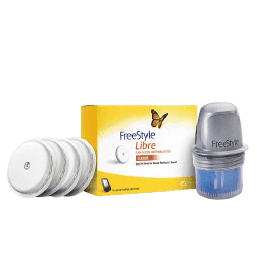 FreeStyle Libre Continuous Glucose Monitoring System with 4 Sensors