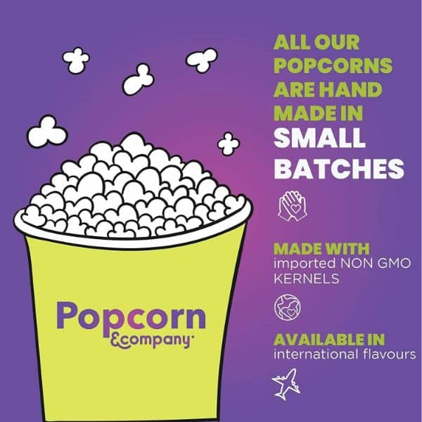 Popcorn & Company Festive Gift Combo Pack of 2 Tins 260 Gms view 3