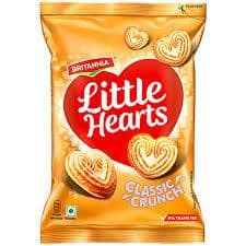 Britannia Little Hearts Biscuits, 75 G