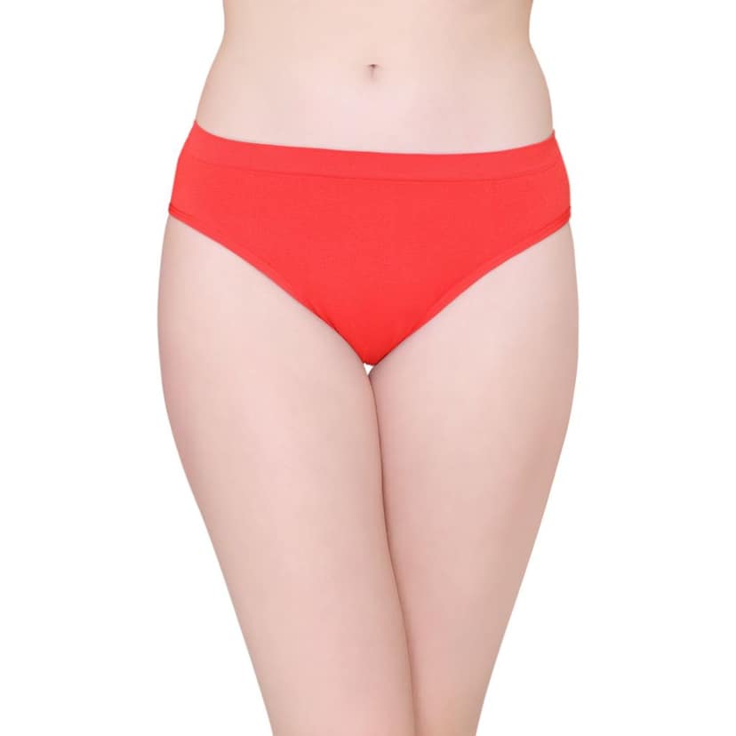 Bodyx women's combed cotton assorted Bikini Panty Pack of 1 ( BX502 )