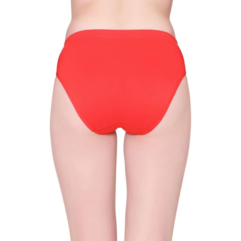 Bodyx women's combed cotton assorted Bikini Panty Pack of 1 ( BX502 ) view 3