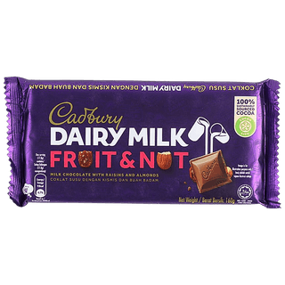 Cadbury Dairy Milk Chocolate - Fruit & Nut, 165 g