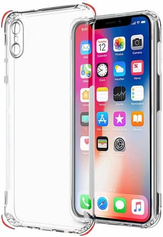 PLUGTECH TPU Ultra Hybrid Clear Camera Protection Back Cover Case for iPhone Xs MAX