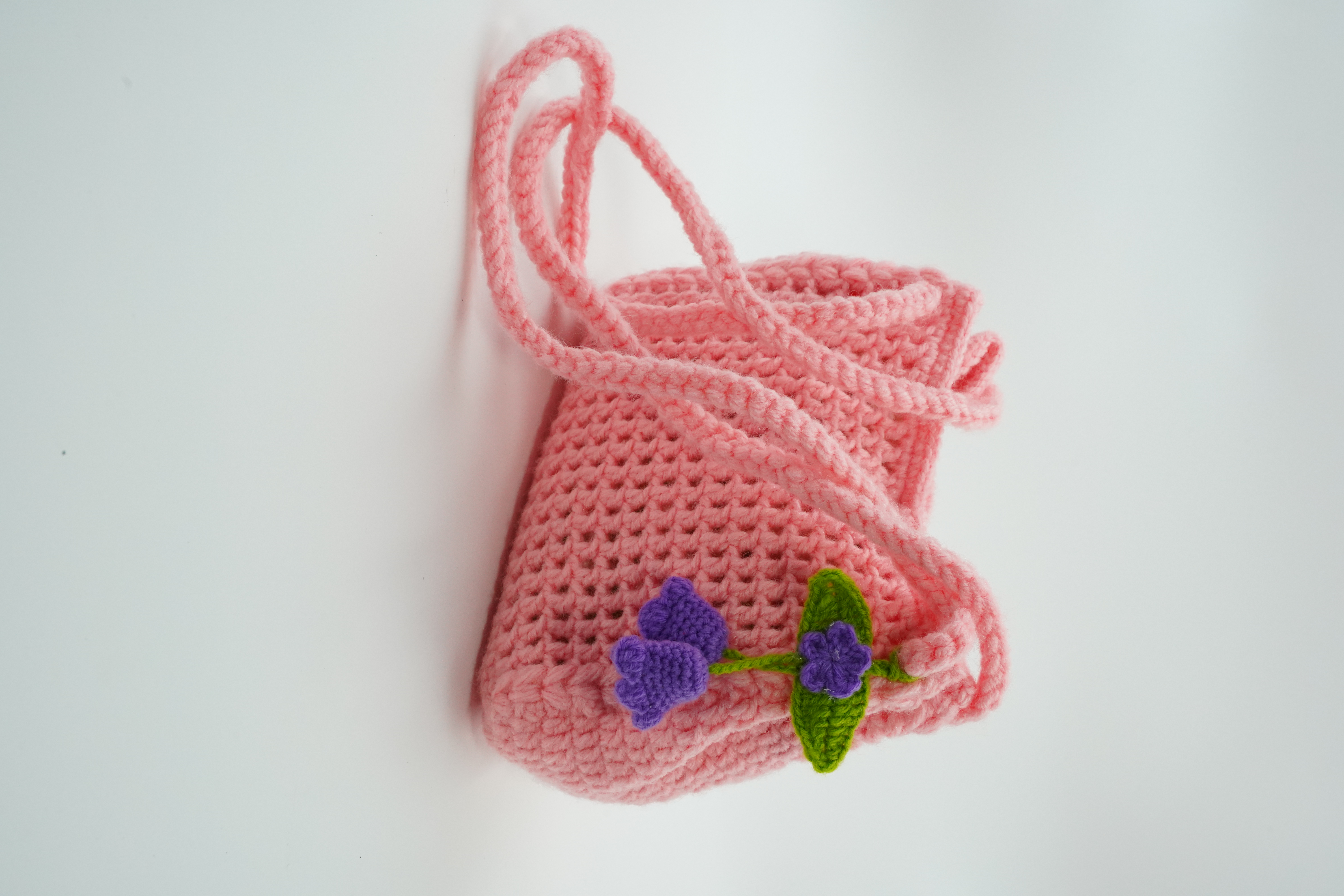 Handmade Crochet Handbag for Women with Stylish Design