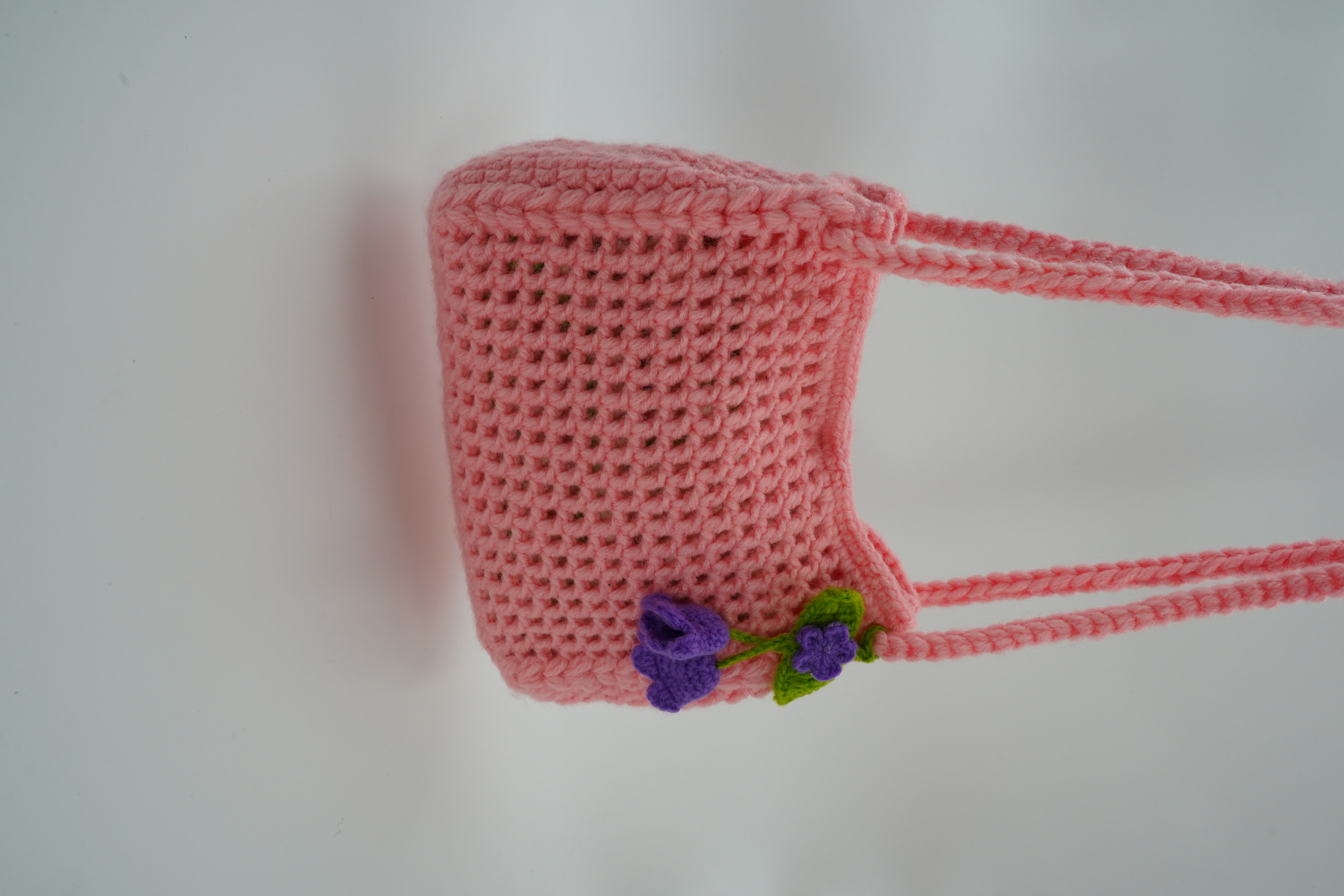 Handmade Crochet Handbag for Women with Stylish Design view 3