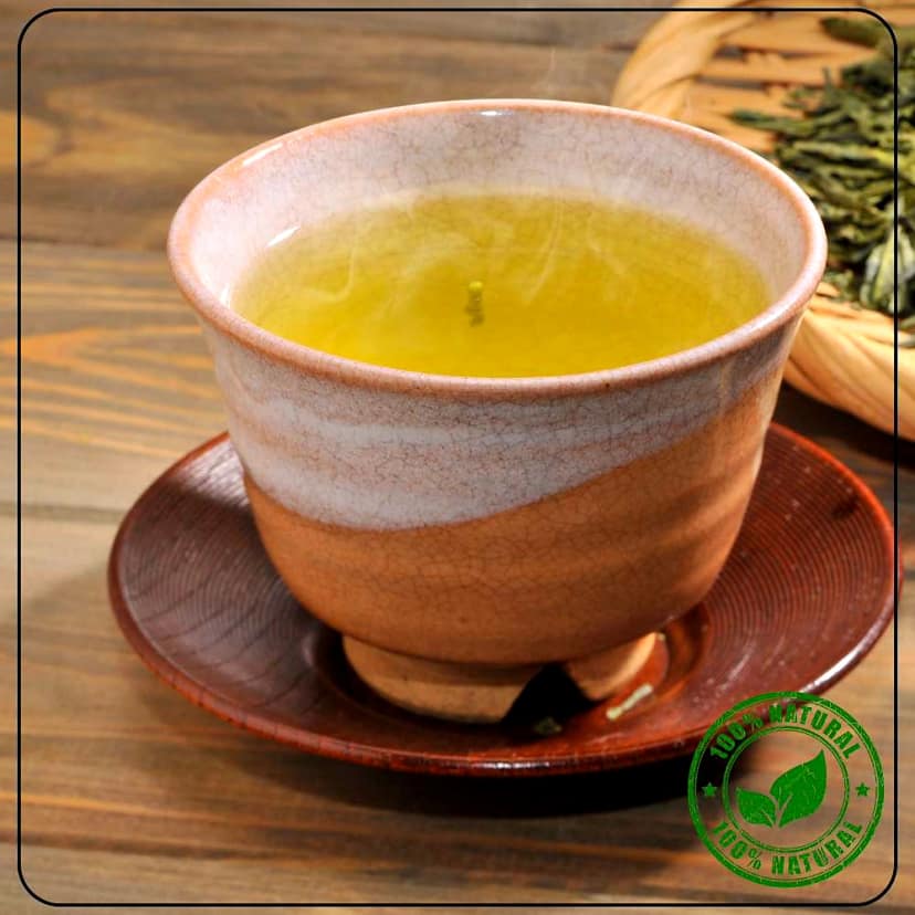 ENERGISING Laoshan Green Leaf - Refreshing Green Tea for Mind & Body (50 gm - Makes 25 Cups of Tea) by M/S RADHIKAS FINE TEAS AND WHATNOTS view 2