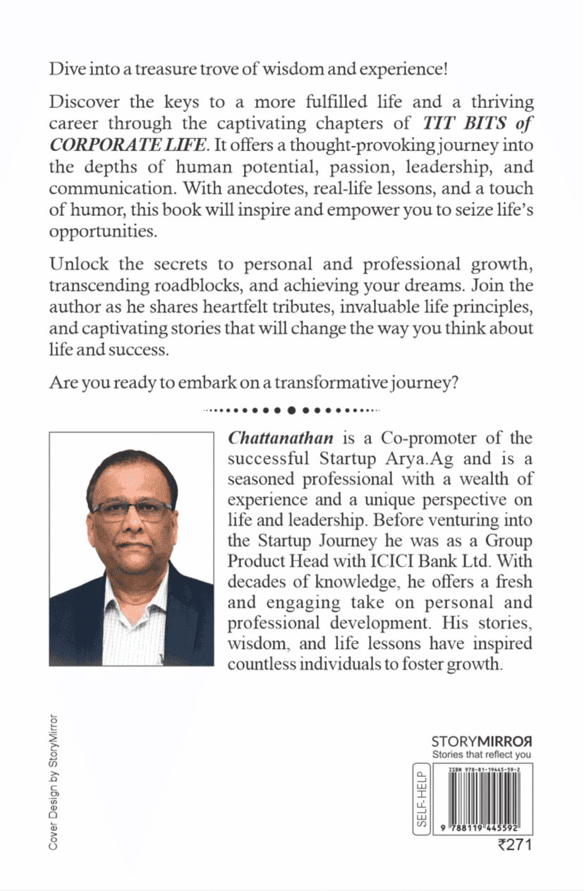 Tit Bits Of Corporate Life : Insights for life and Success | Leadership, Communication, Passion | Your Toolkit for a Thriving Career view 2