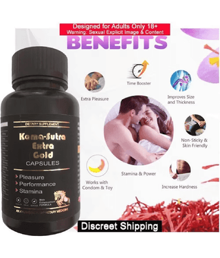 Dr Chopra Kamasutra Xtra Gold capsules Highly effective ayurvedic capsules for men by KAAMYOG