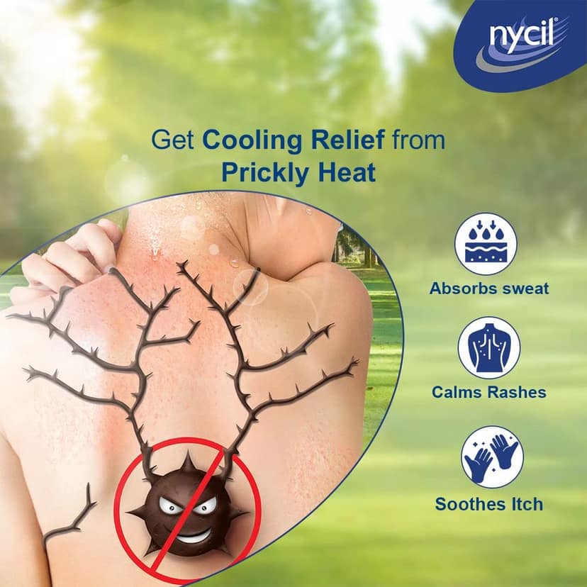 Nycil Germ Expert Prickly Heat Powder view 3