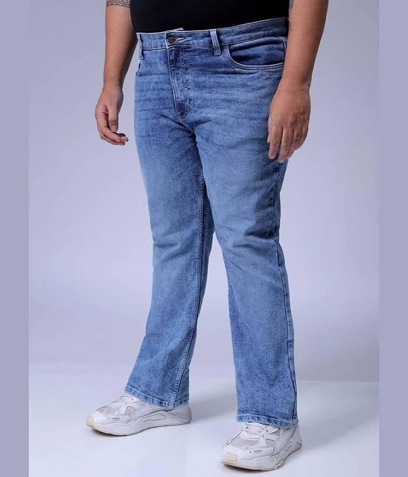 HARDSODA Regular Fit Bootcut Men's Jeans - Blue ( Pack of 1 ) view 2