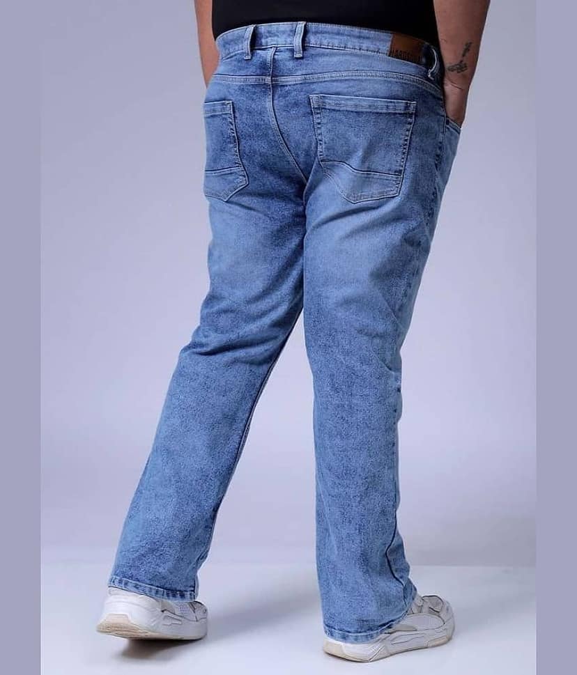 HARDSODA Regular Fit Bootcut Men's Jeans - Blue ( Pack of 1 ) view 4
