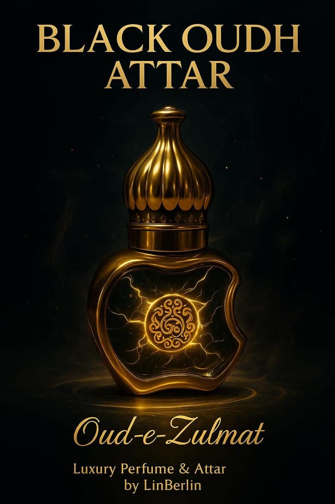 Black Oudh Attar (12ml) | Oud-e-Zulmat | Long Lasting Black Oud Attar for Men and Women | Alcohol-Free Itter